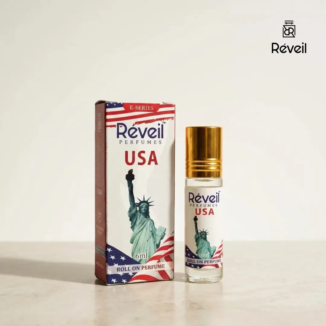 Réveil USA Roll On Attar Alcohol-Free Perfume
