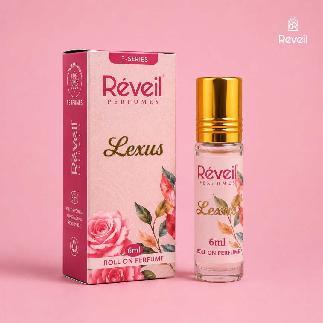 Reveil Lexus Roll On Perfume 6ml | Fresh Floral Luxury Fragrance for Men & Women