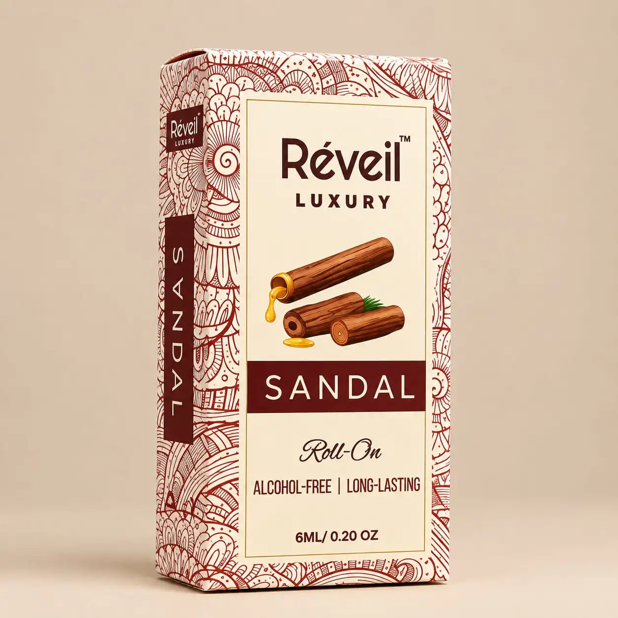 Réveil Premium Sandal Roll-On – 6ml